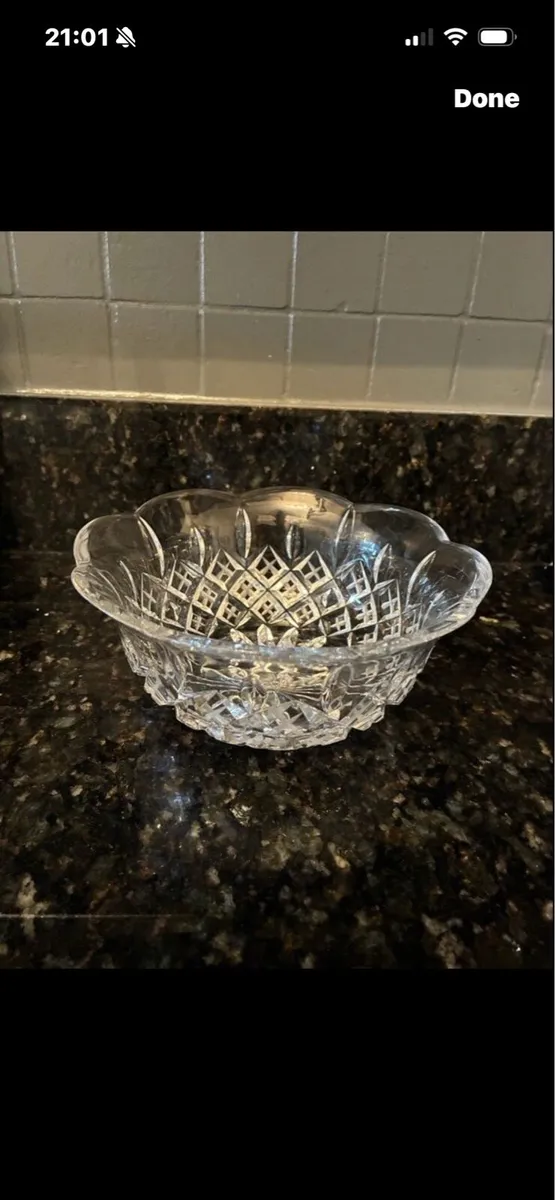 Vintage Dublin Crystal Bowl - Image 1