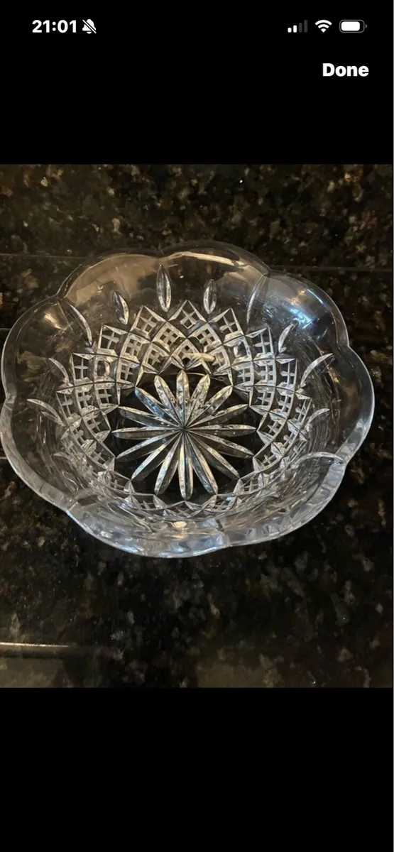 Vintage Dublin Crystal Bowl - Image 2