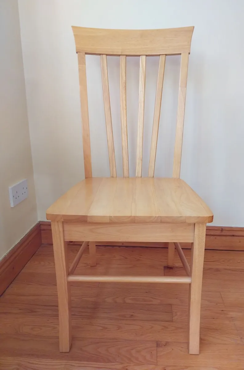 Solid Wood Chair - Image 1