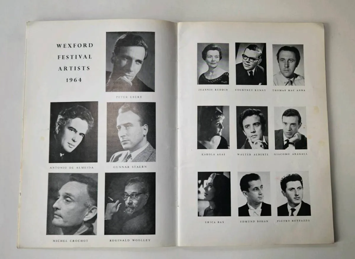 Vintage Wexford Festival Opera Programme 1964 - Image 4