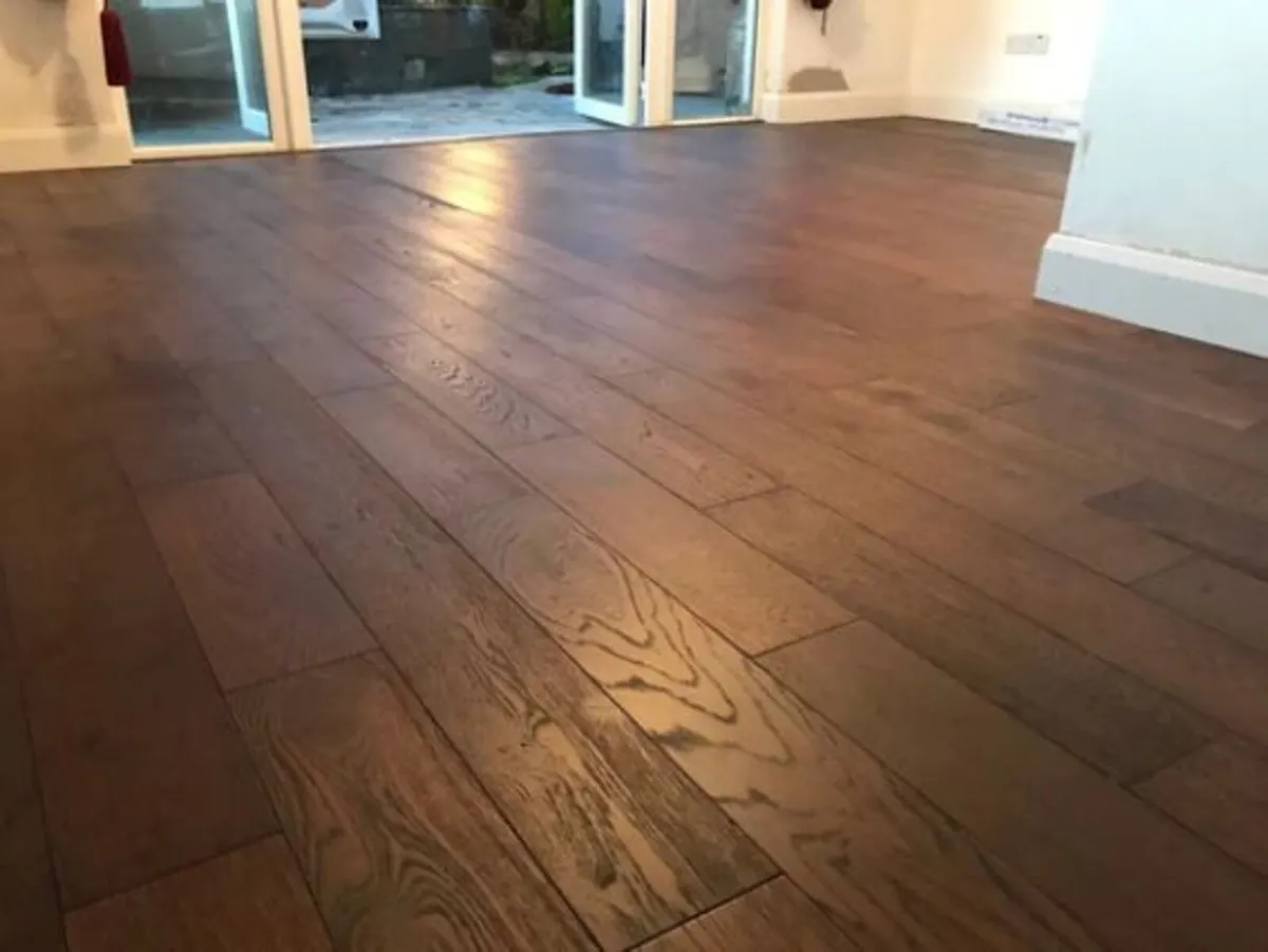 Engineered 4mm  Java Oak 150mm Flooring  Price per - Image 2