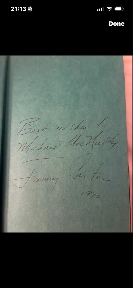 Jimmy Carter Autographed Book - Image 2