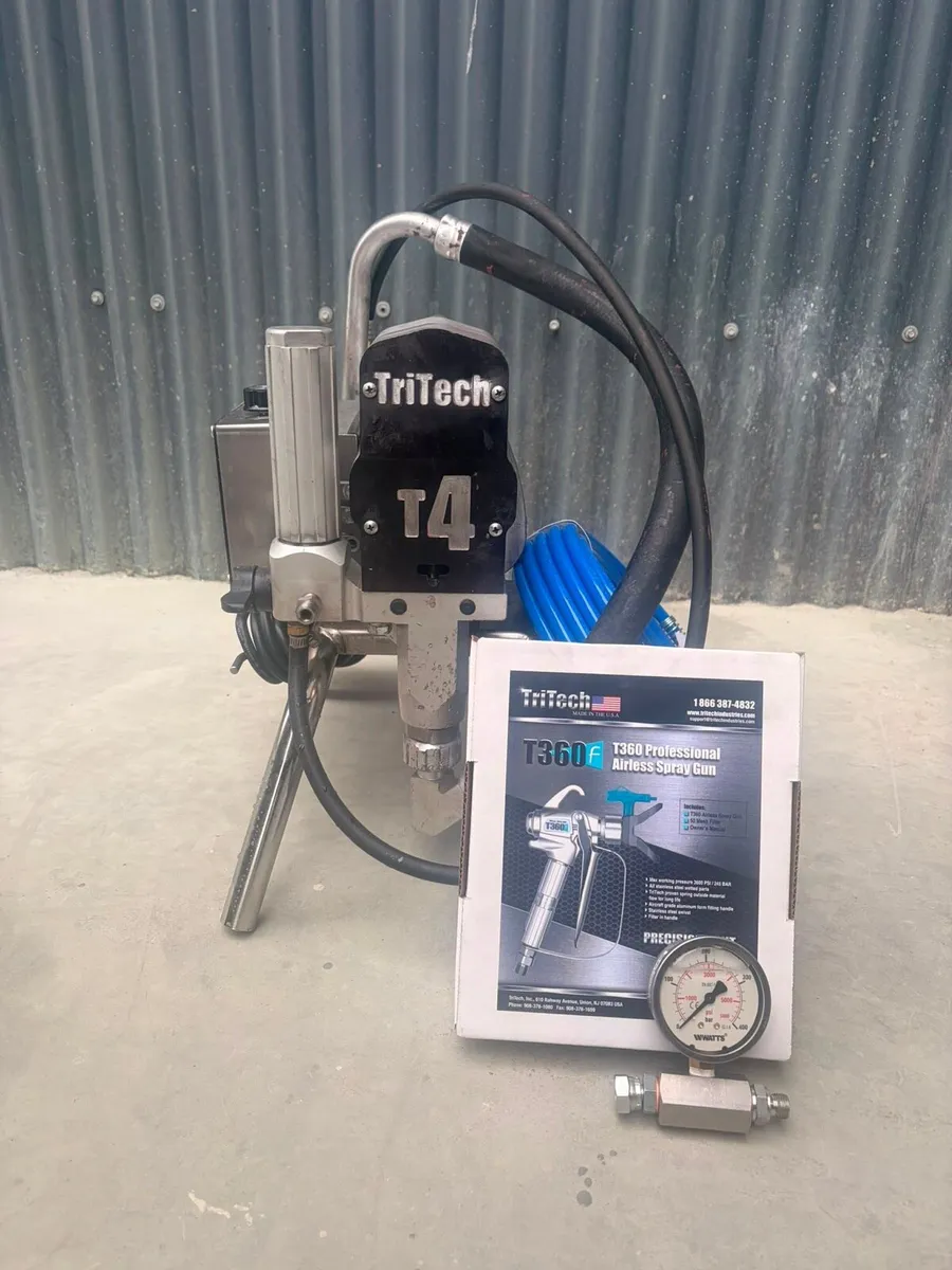 Airless paint sprayer TriTech T4 - Image 4