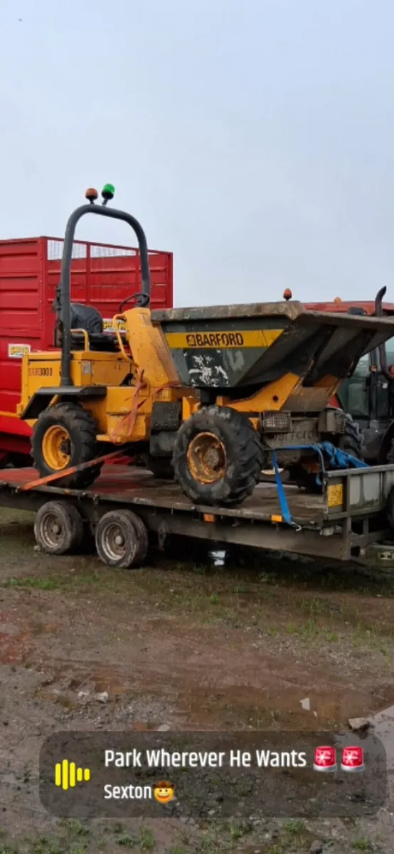 3ton barford dumper - Image 1