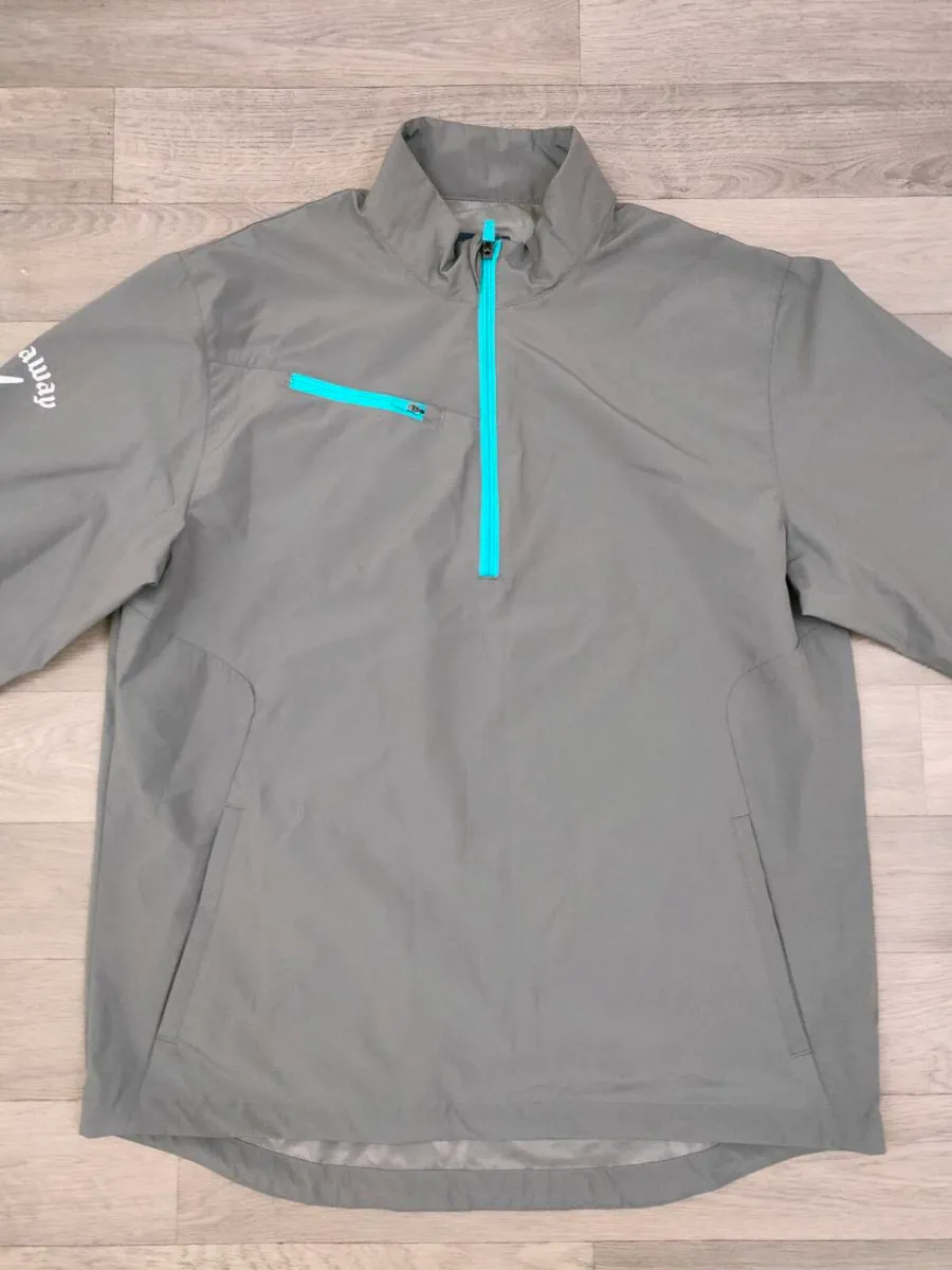 Callaway Half Zip Golf Windbreaker Jacket Top L - Image 2
