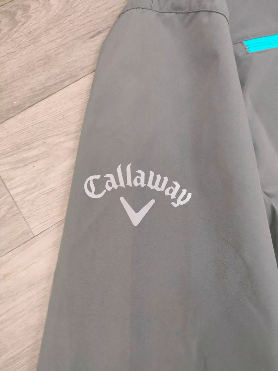 Callaway Half Zip Golf Windbreaker Jacket Top L - Image 3
