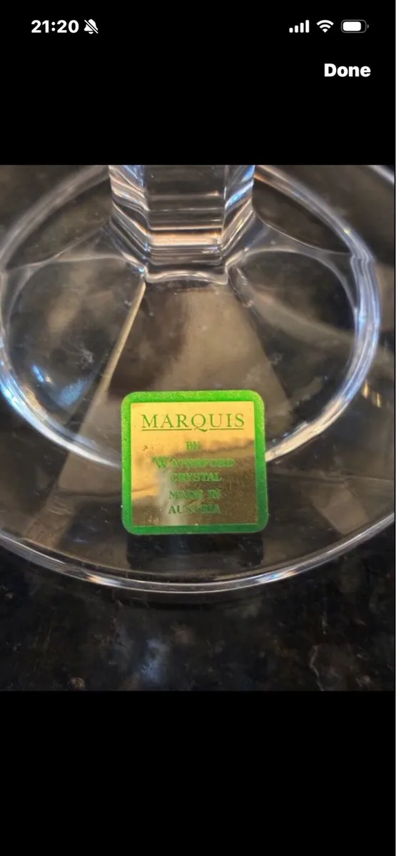 Marquis By Waterford Crystal candlesticks - Image 2