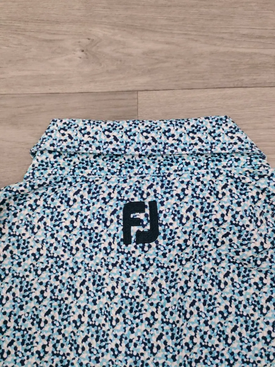FootJoy FJ Patterned Golf Polo Shirt Mens XL - Image 4