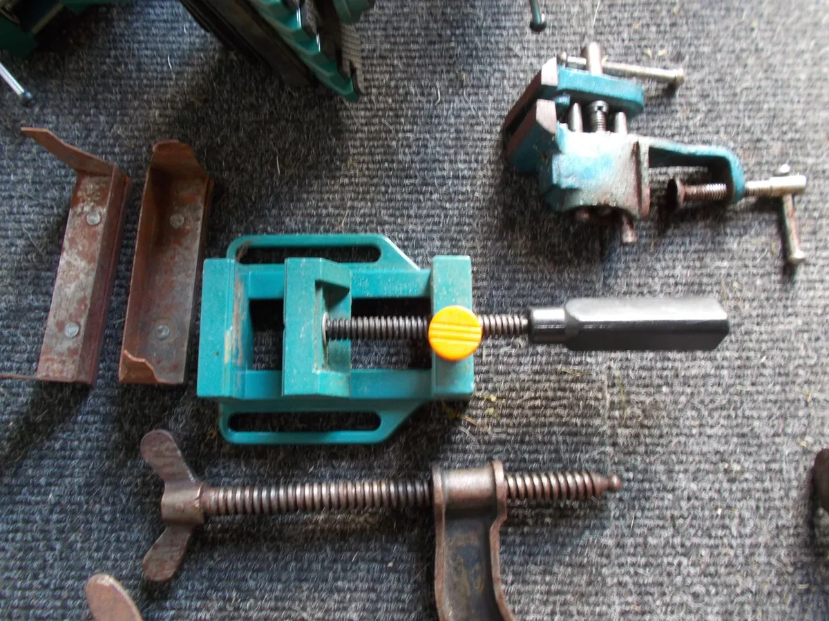Various Vice's & Record Clamps - Image 3