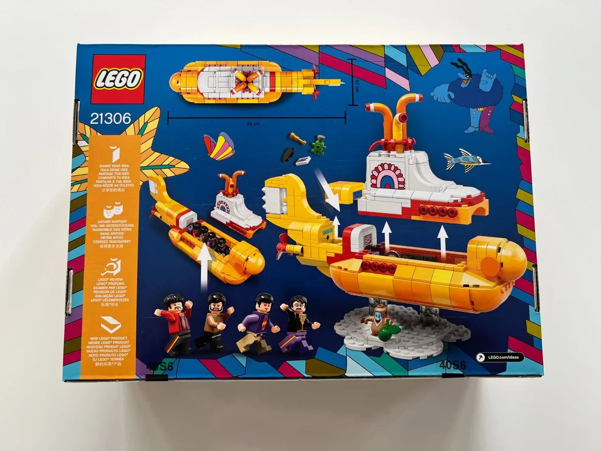 The Beatles Rare Yellow Submarine LEGO 21306 - Image 2