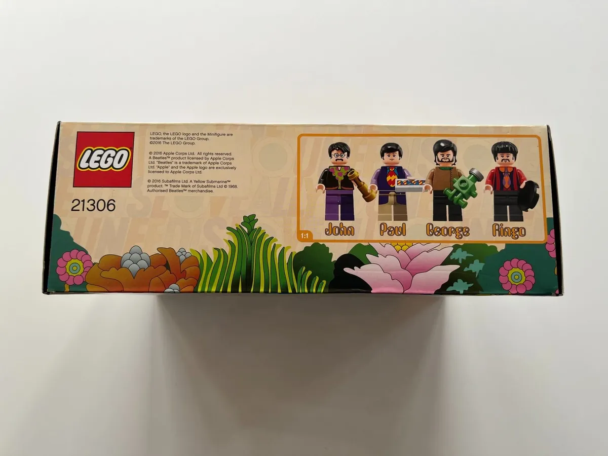 The Beatles Rare Yellow Submarine LEGO 21306 - Image 3
