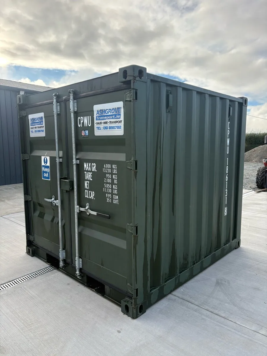 As new 8x8x8ft container - Image 2