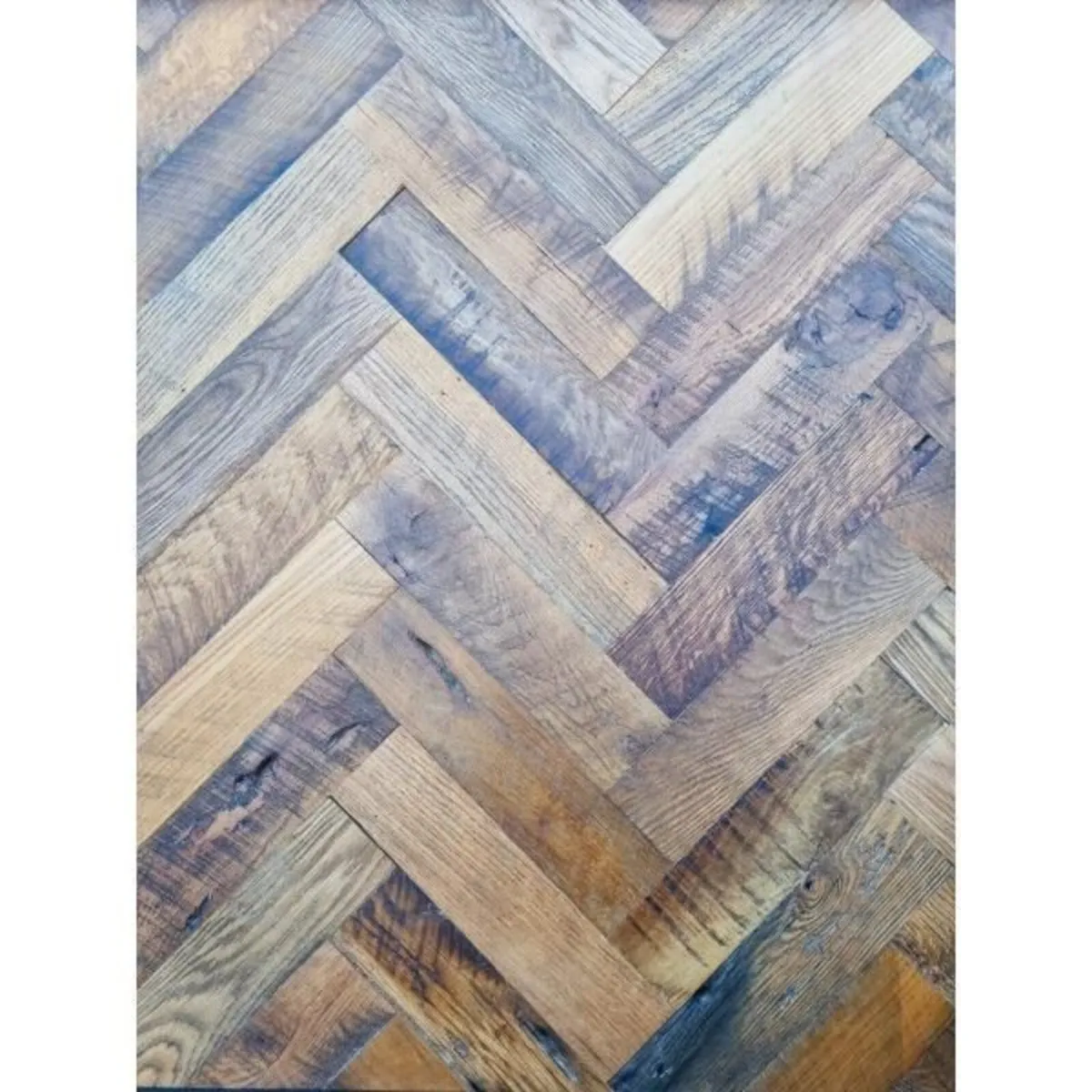 Barn Oak Parquet 492mm x 82mm  Price per m2 - Image 1