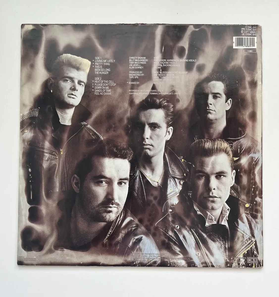 Aslan Feel No Shame Original 1988 Vinyl LP - Image 2