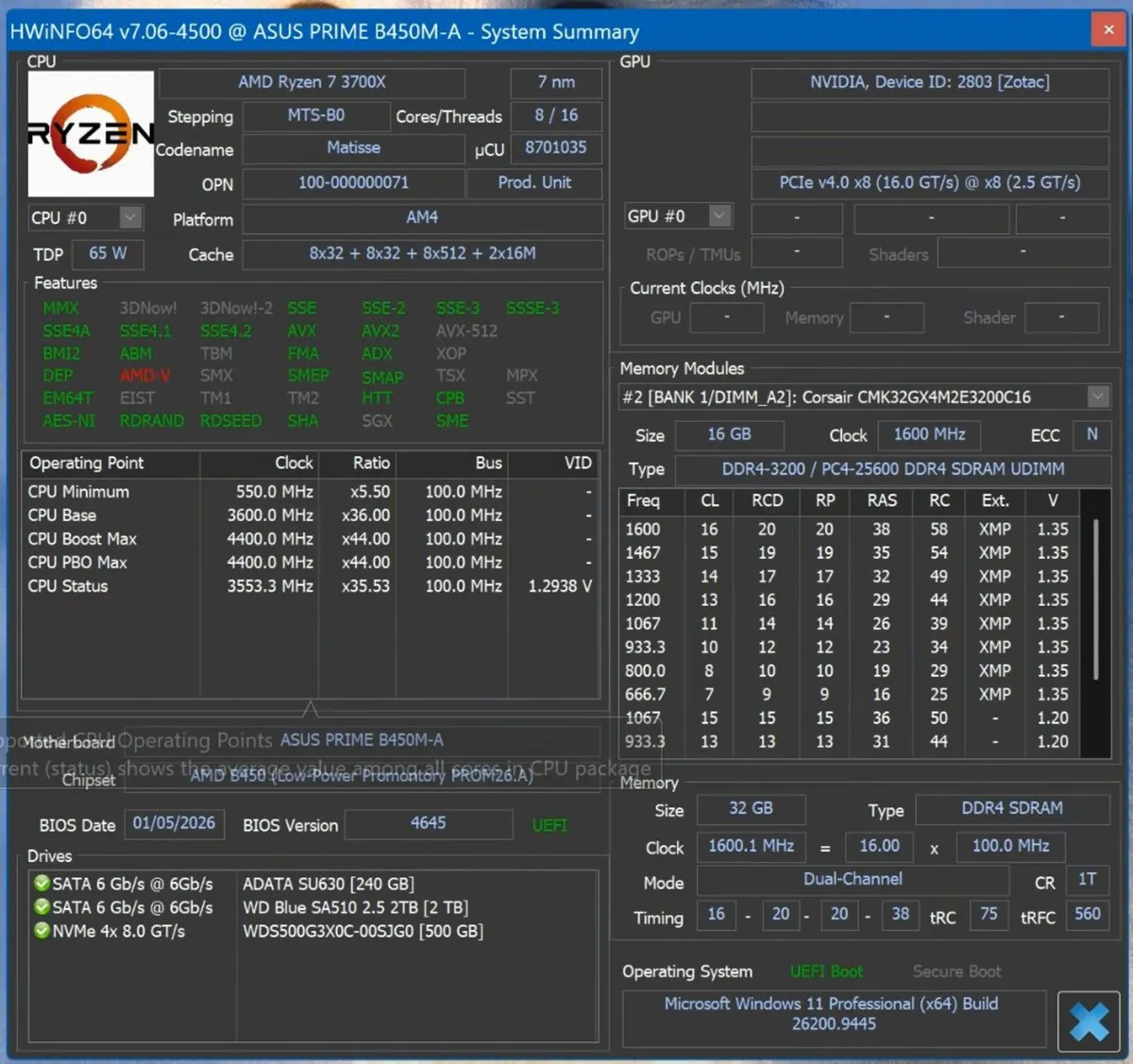 Gaming PC Ryzen 7 3700X RTX 4060 Ti 16GB 32GB RAM - Image 4