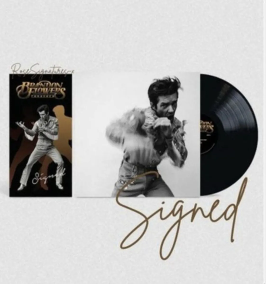 Brandon Flowers The Killers - THRASHER - Signed LP - Image 1