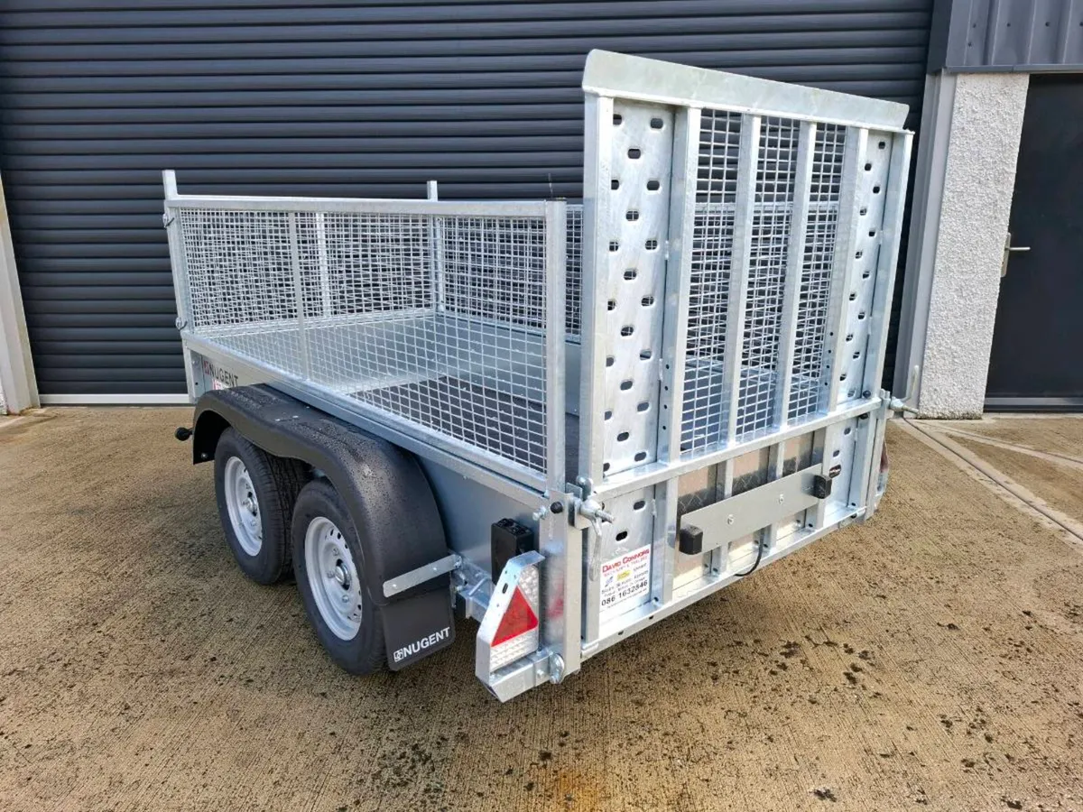 New Nugent 8ft 4" x 4ft 2" general purpose trailer - Image 4