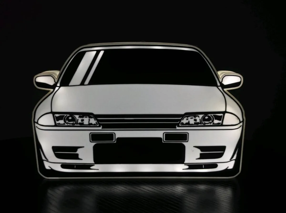 Nissan Skyline R32 R33 R34 R35 GTR led lightbox - Image 2