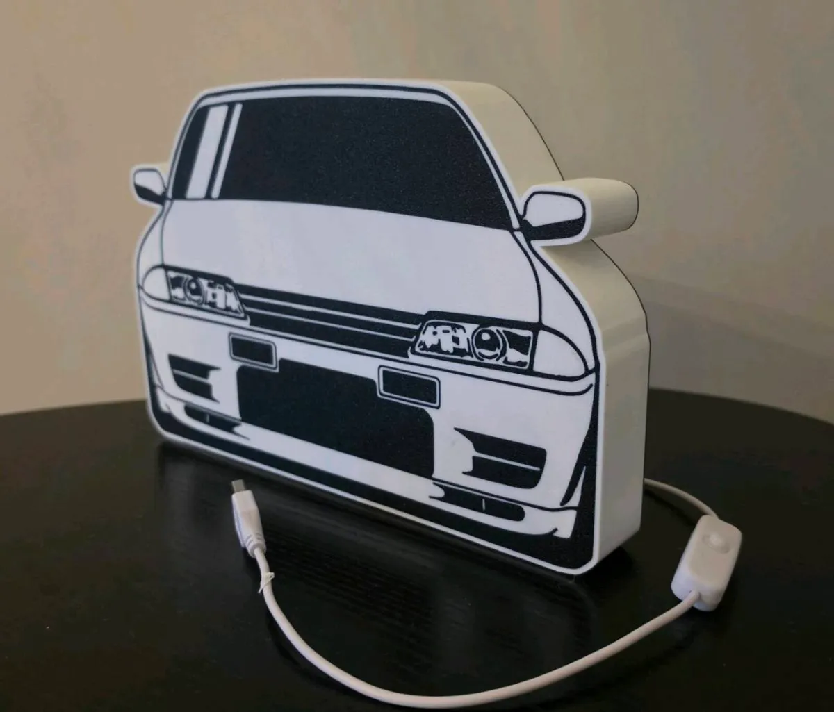 Nissan Skyline R32 R33 R34 R35 GTR led lightbox - Image 3