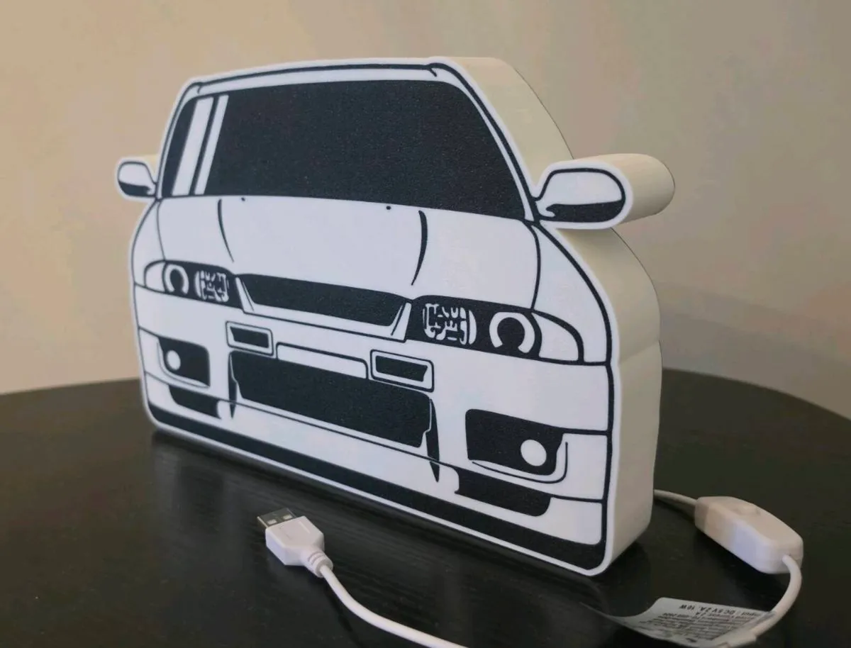 Nissan Skyline R32 R33 R34 R35 GTR led lightbox - Image 4