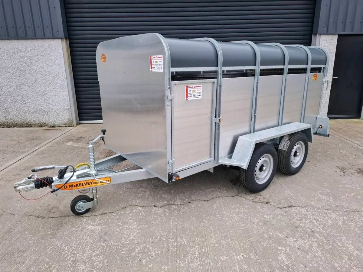 New Mc Kelvey 10ft x 5ft sheep trailer - Image 1