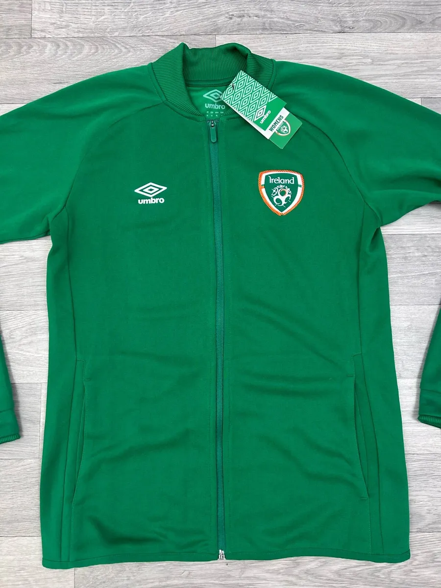 NEW Umbro Ireland Presentation Jacket Womens 14 - Image 2