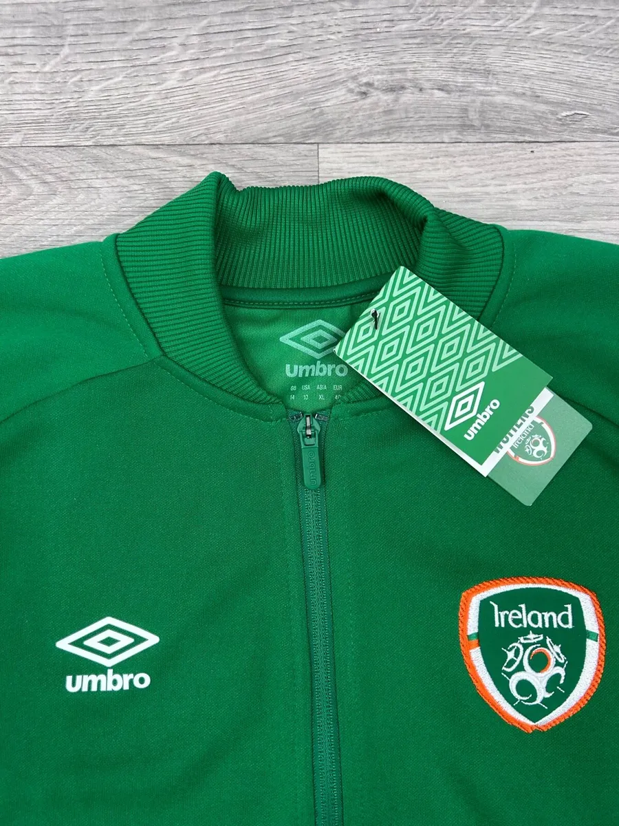 NEW Umbro Ireland Presentation Jacket Womens 14 - Image 3