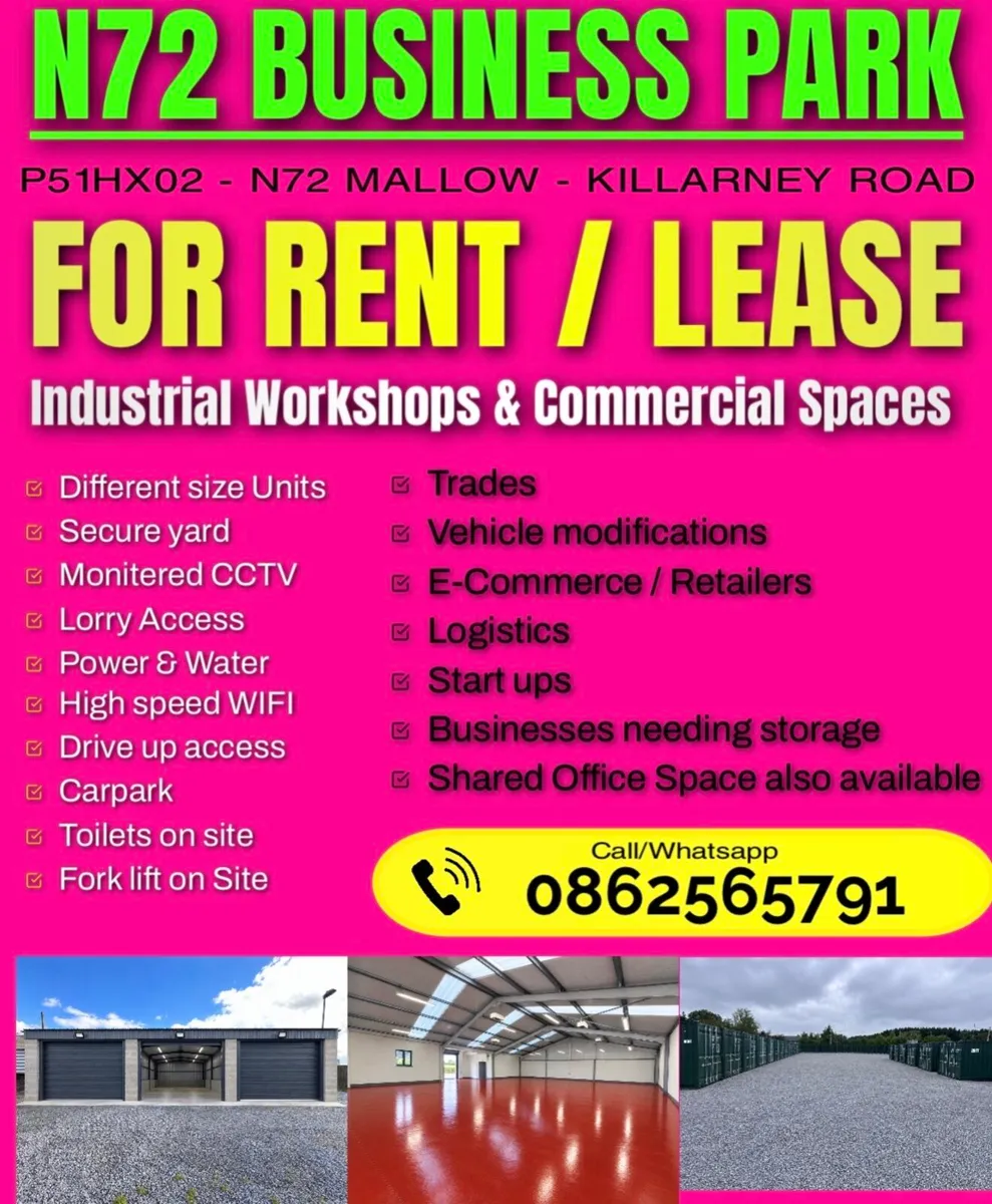 Workshops for rent - Image 1