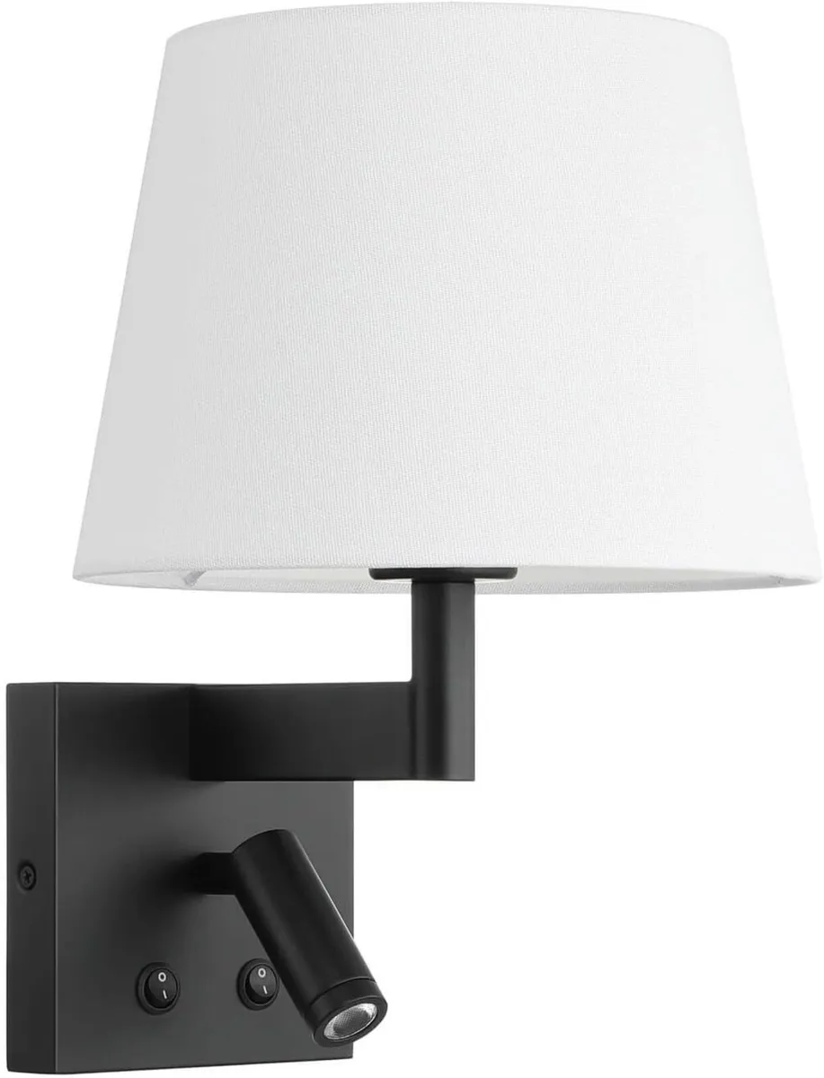 Bedside Wall Light with USB on Off Switch - Image 2