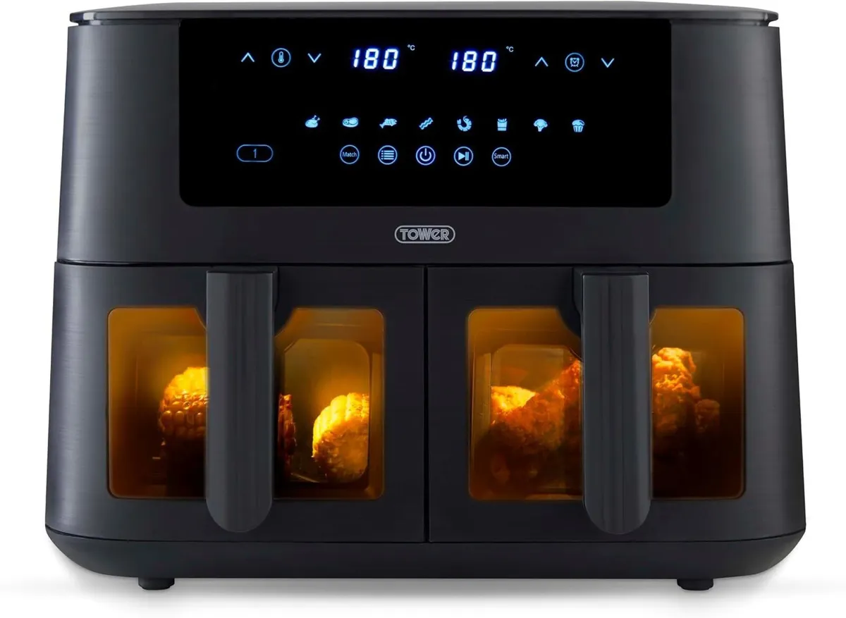 Vortx Vizion 9L Dual Basket Air Fryer - Image 1