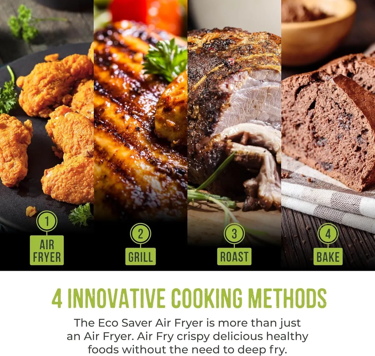 Vortx Vizion 9L Dual Basket Air Fryer - Image 3