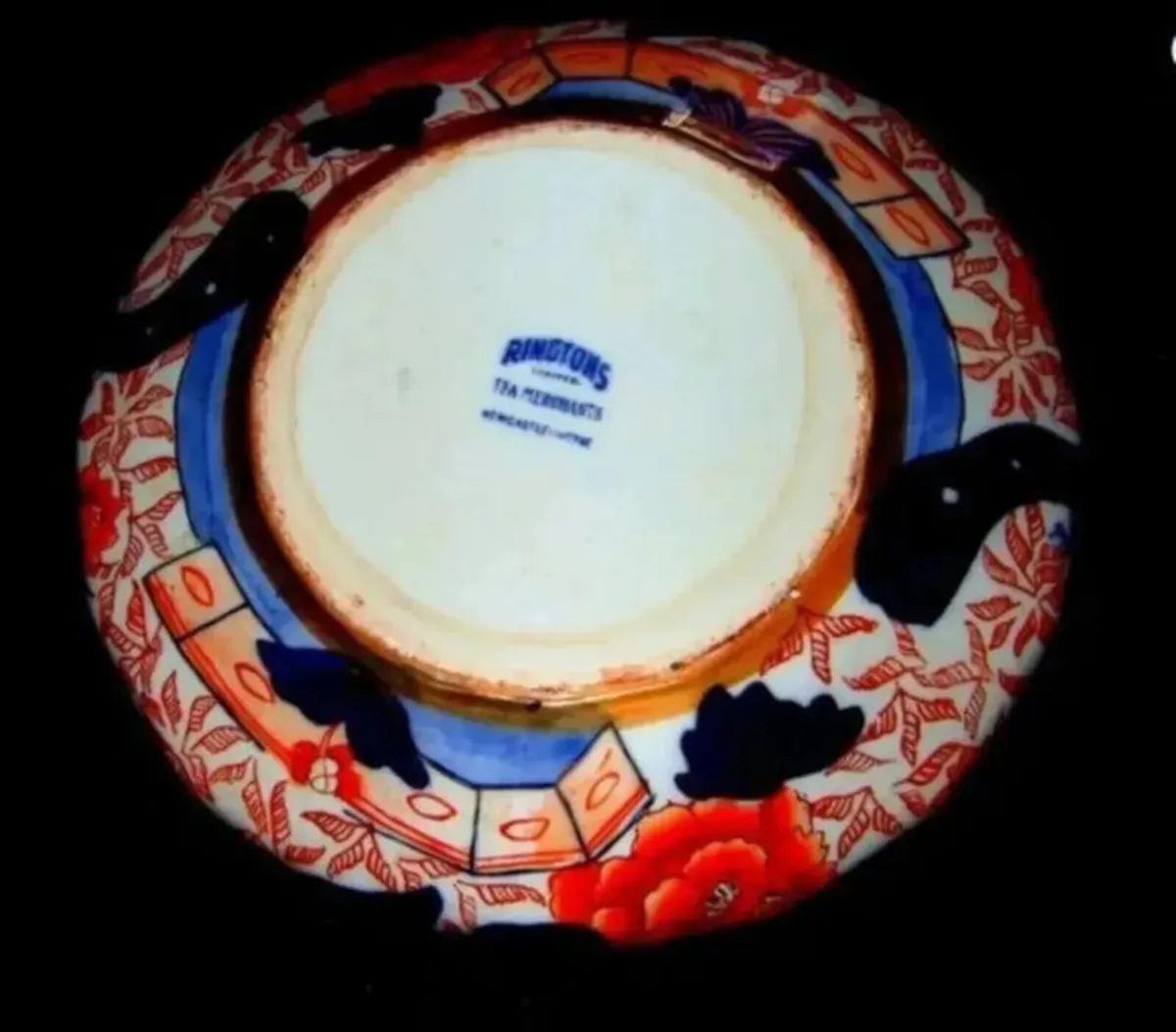 Vintage Ringtons Imari Patterned Jug & Bowl - Image 3