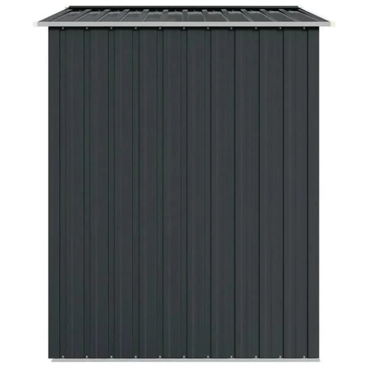 Garden Shed Anthracite 205x129x183 cm Galvanised S - Image 4