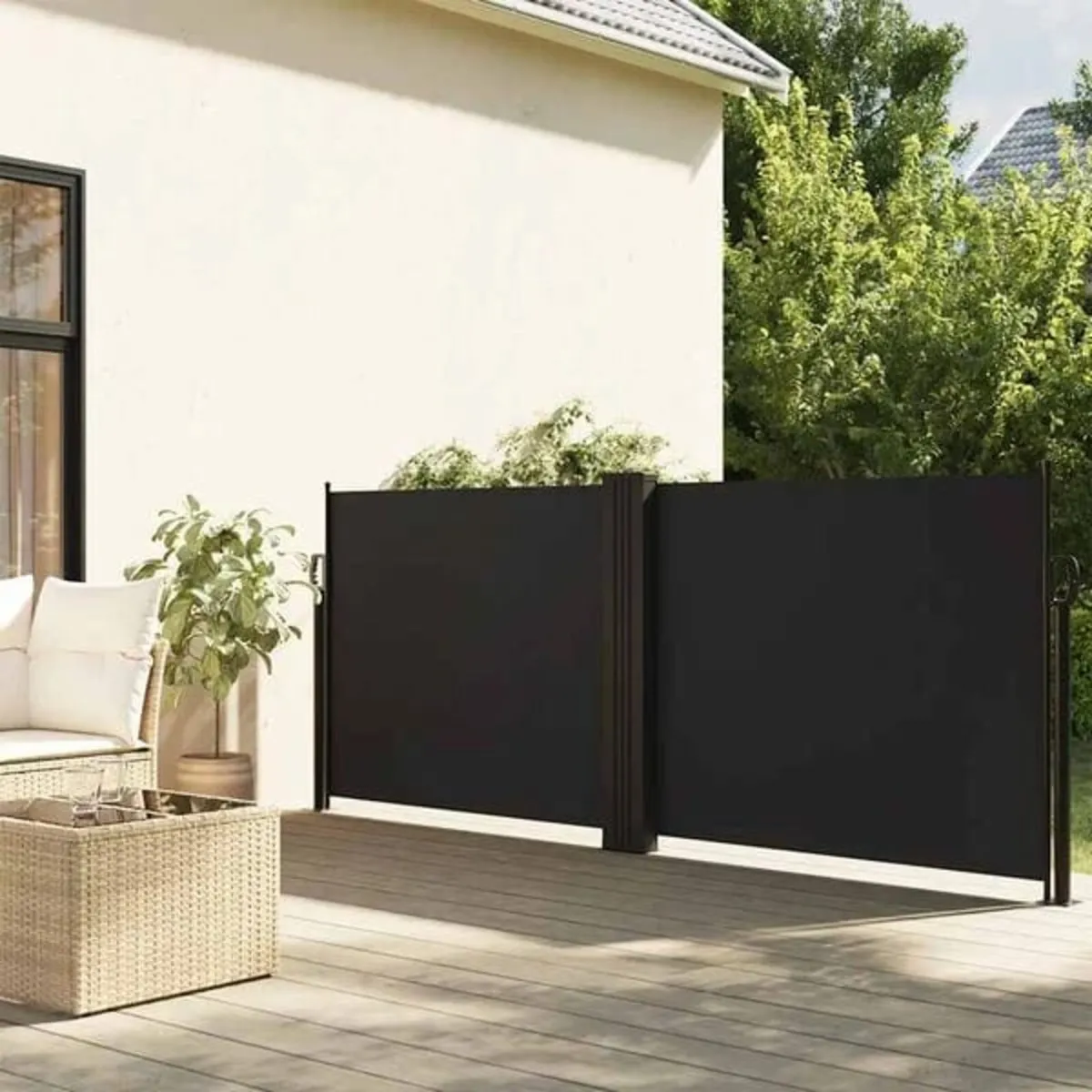 Retractable Side Awning Black 100x600 cm

Descript - Image 2