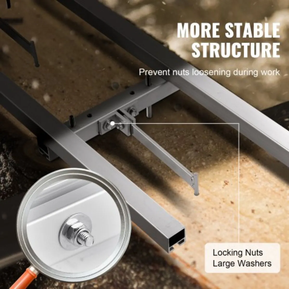 Rail Mill Guide System 2.74 m Chainsaw Milling Rai - Image 3