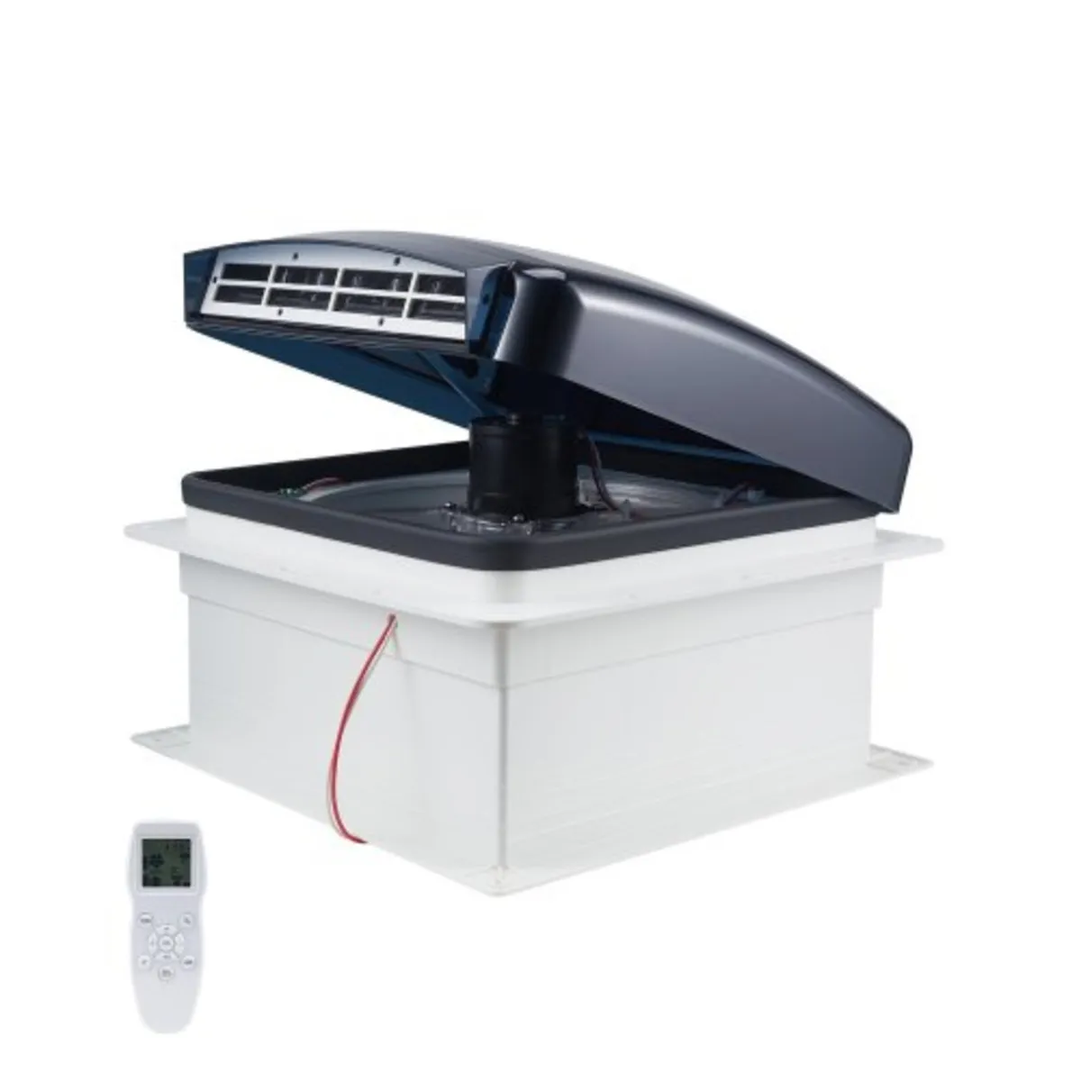 RV Vent Fan, 14 inch RV Roof Vent Fan 12V, Powerfu - Image 1