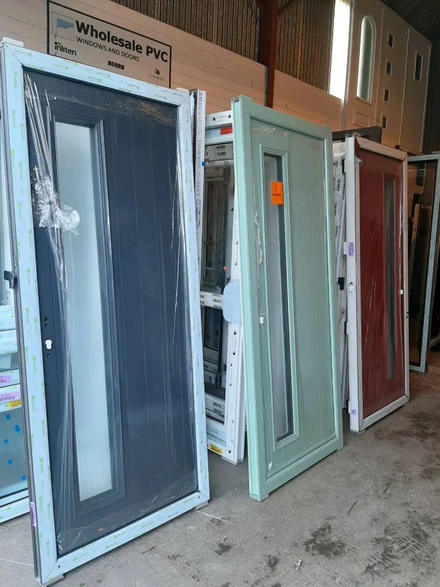 Pvc COMPOSITE DOORS IN STOCK  W23F6C1 WPVC LTD - Image 1