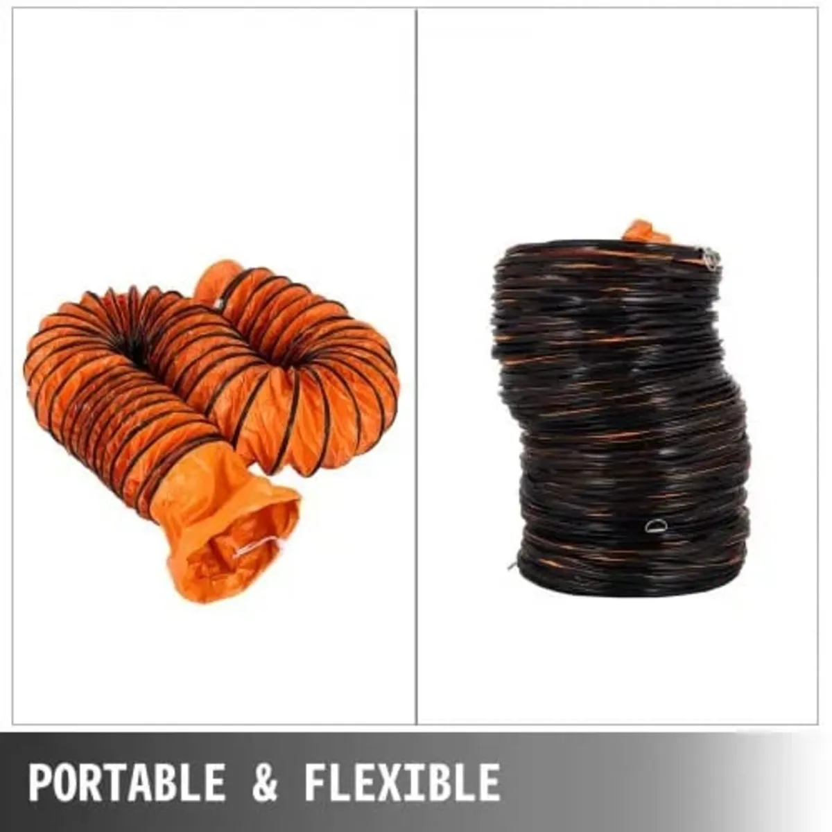 16 FT (5m) PVC Flexible Duct Hosing for 300 MM/12 - Image 2