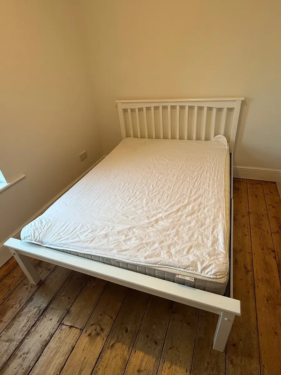 FREE - Double bed and mattress - Image 1