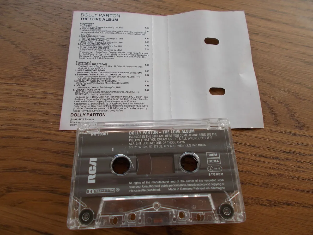 Dolly Parton Cassette - Image 3