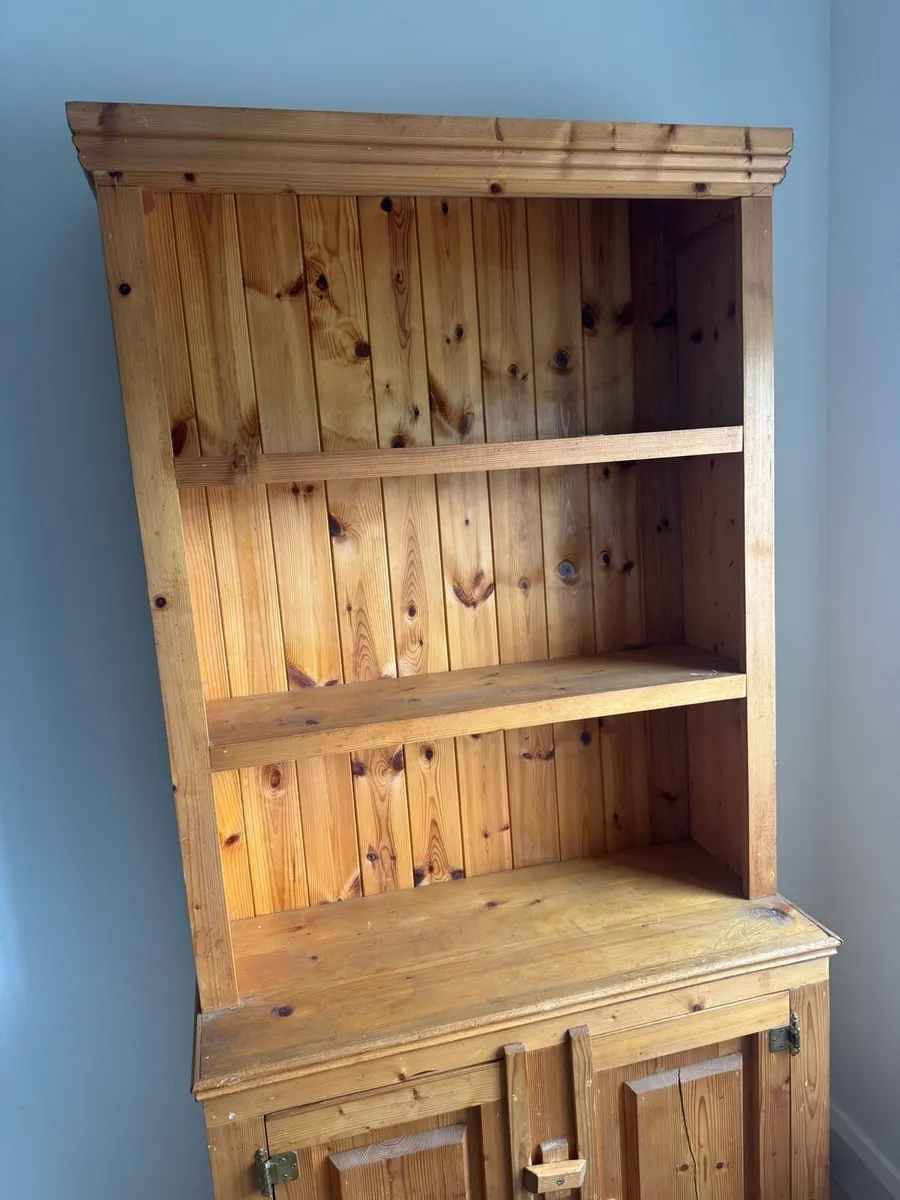 Solid Pine Dresser/ Sideboard/ Bookshelf - Image 2
