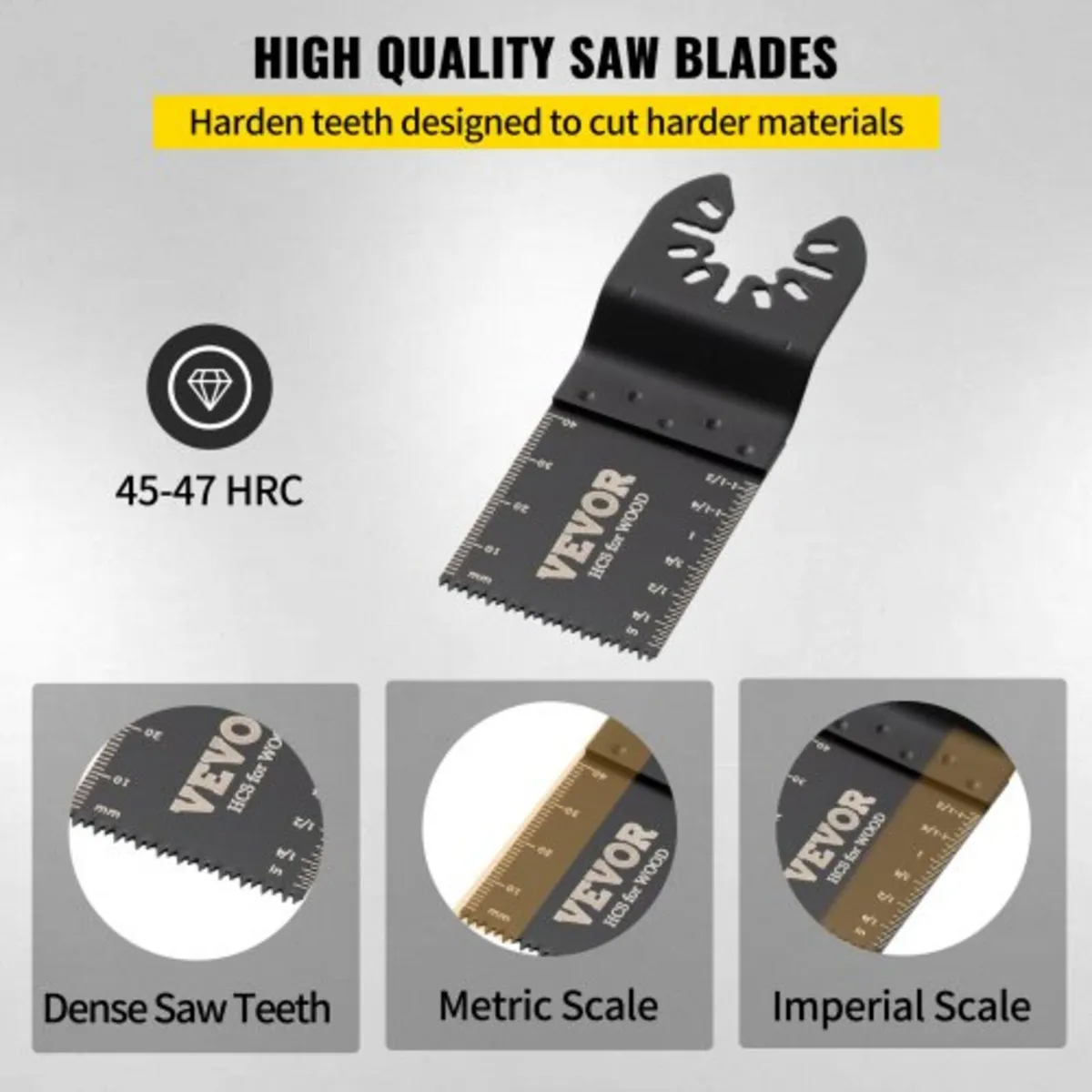 100PCS Oscillating Saw Blades, Quick Release Multi - Image 4