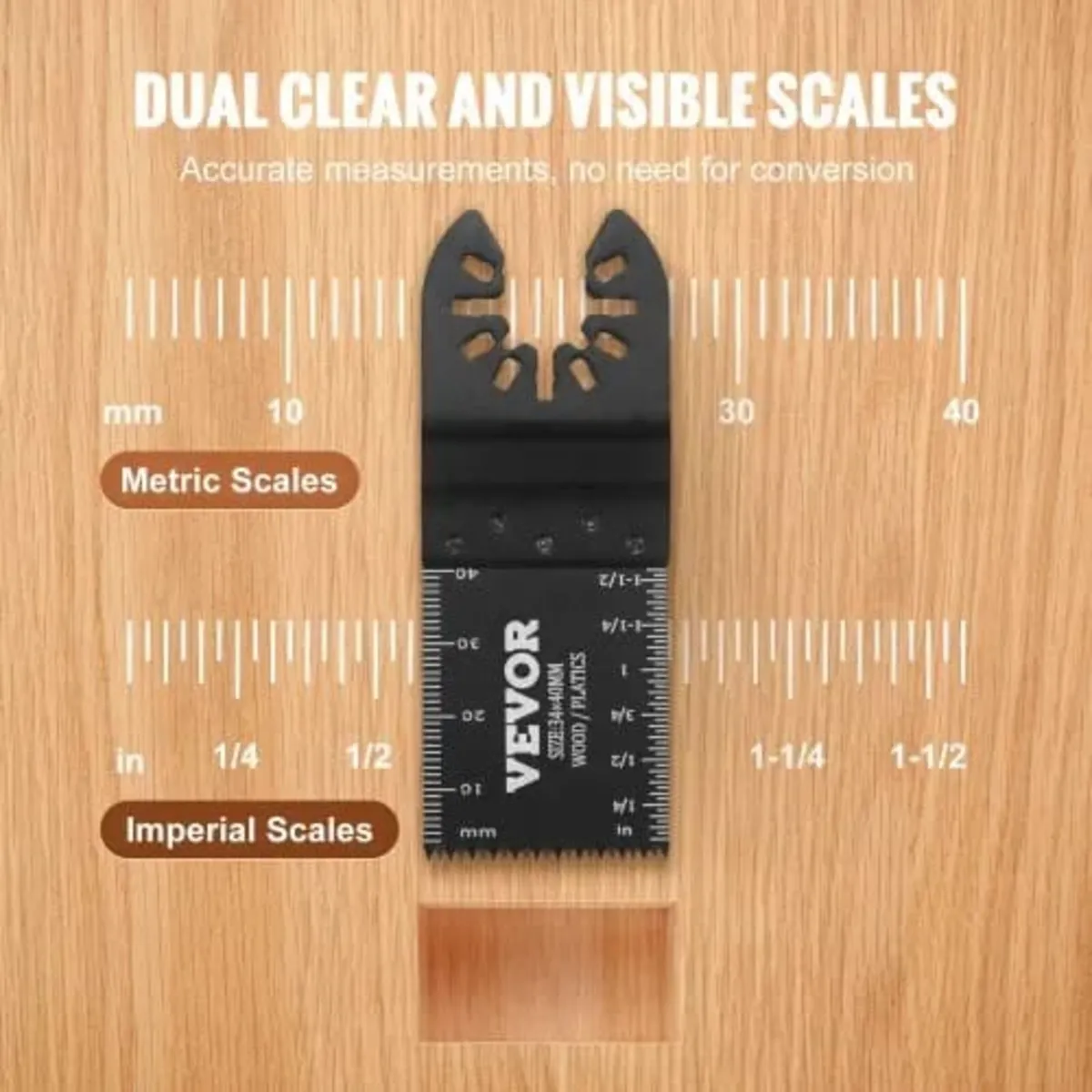 50PCS Oscillating Saw Blades, Universal Quick Rele - Image 4