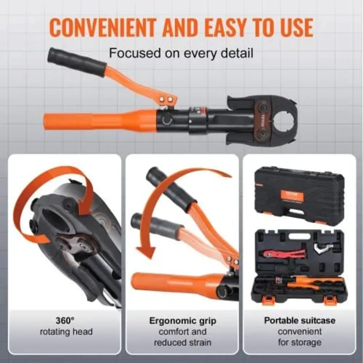 Copper Tube Fittings Hydraulic Pipe Crimping Tool, - Image 2