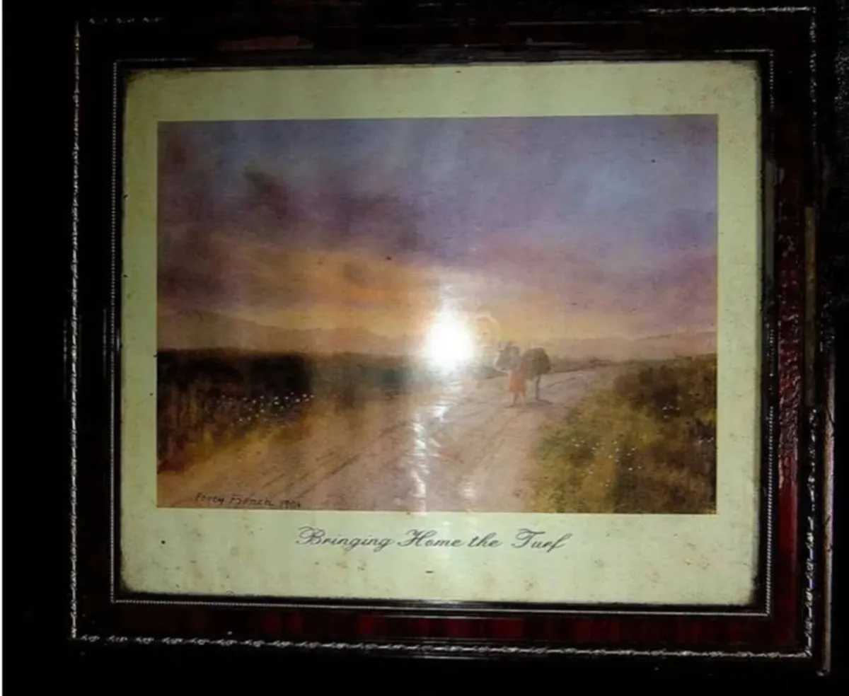 Vintage Framed Percy French Print - Image 2