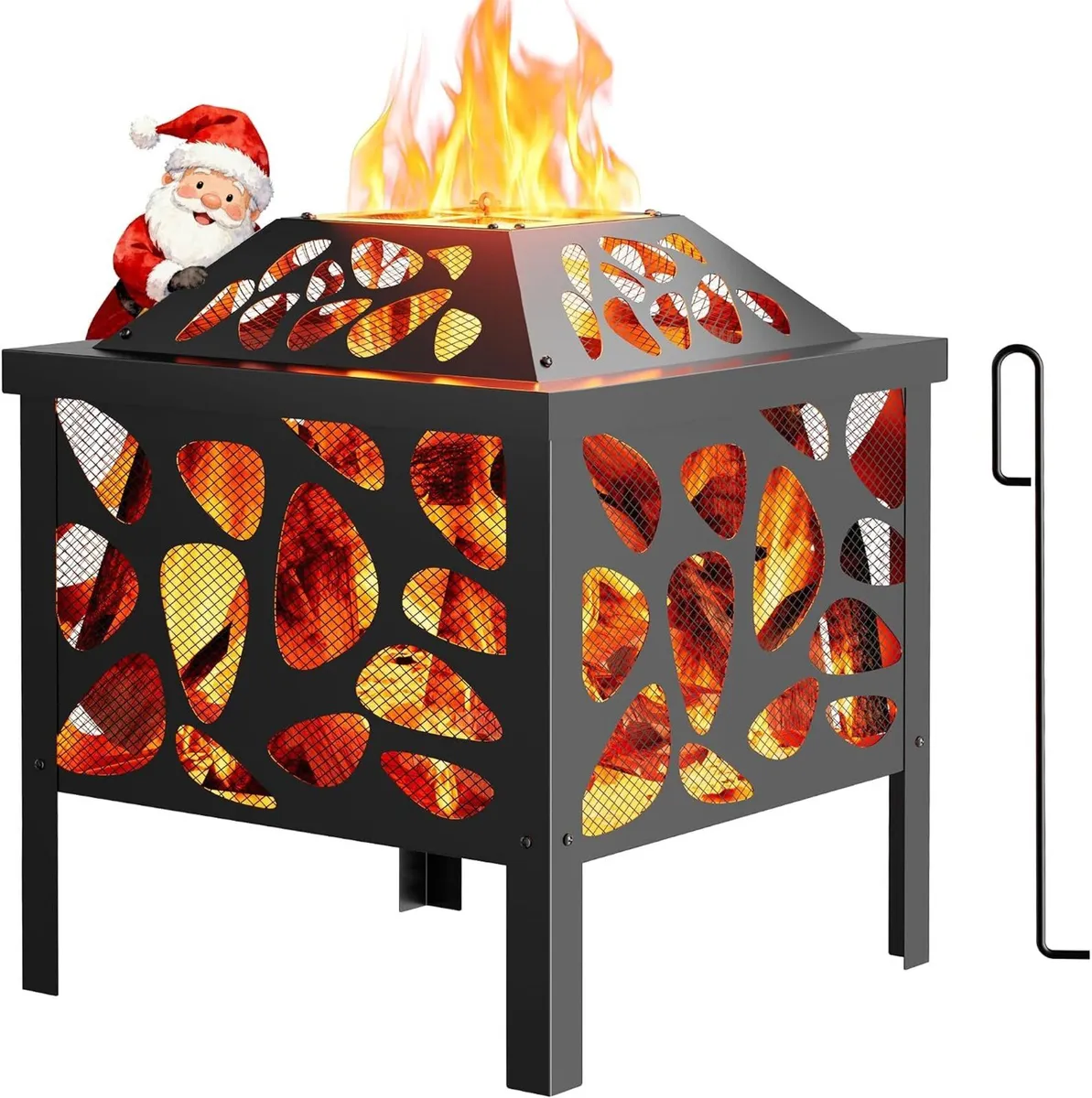 Fire Pit for Outdoor Garden Patio Firepit - Image 1