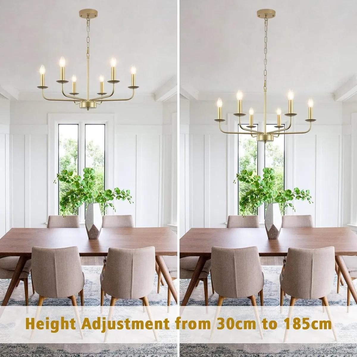 Chandeliers Ceiling Light 6 Lights Pendant - Image 4