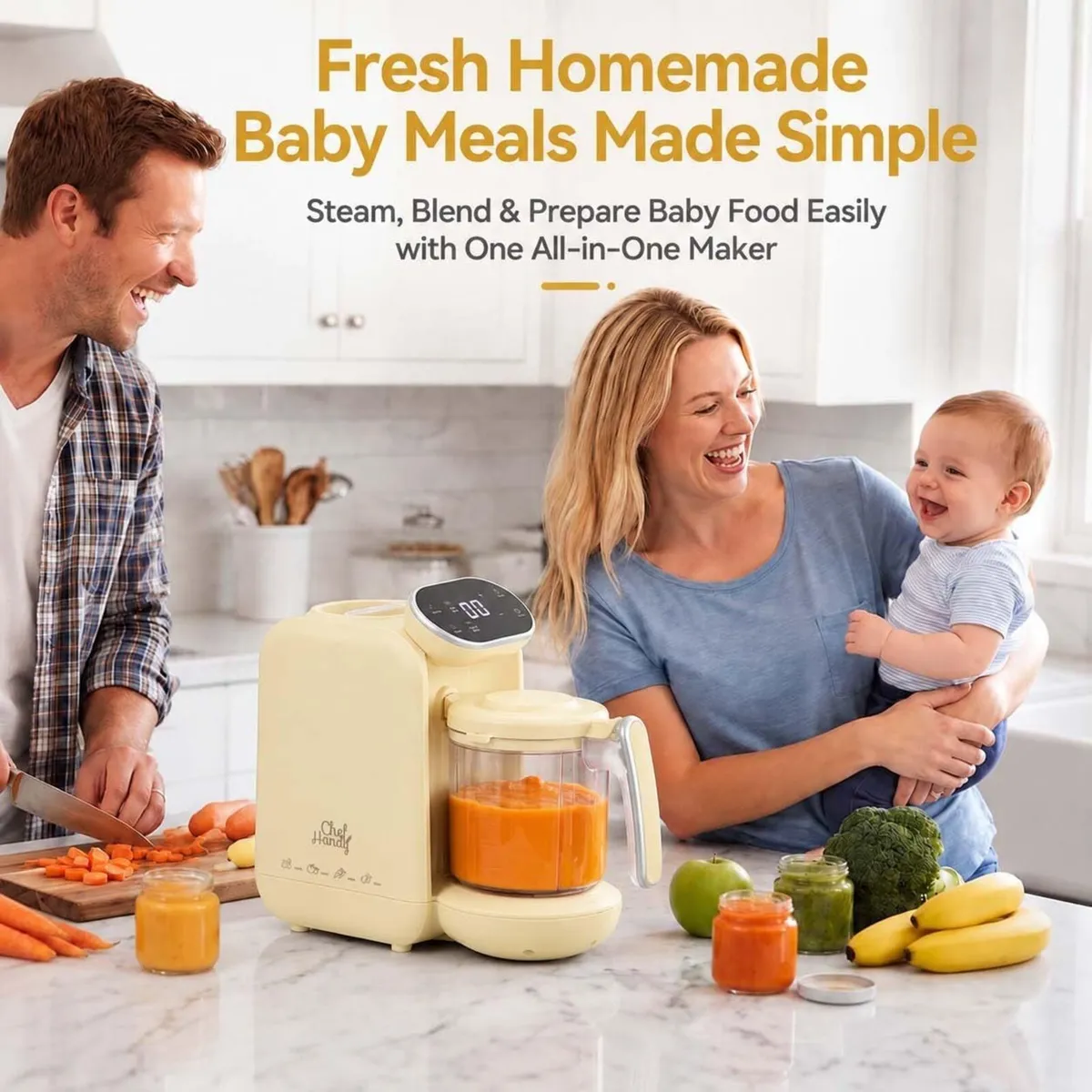 Baby Food Maker 5 in 1 Steamer - Image 2
