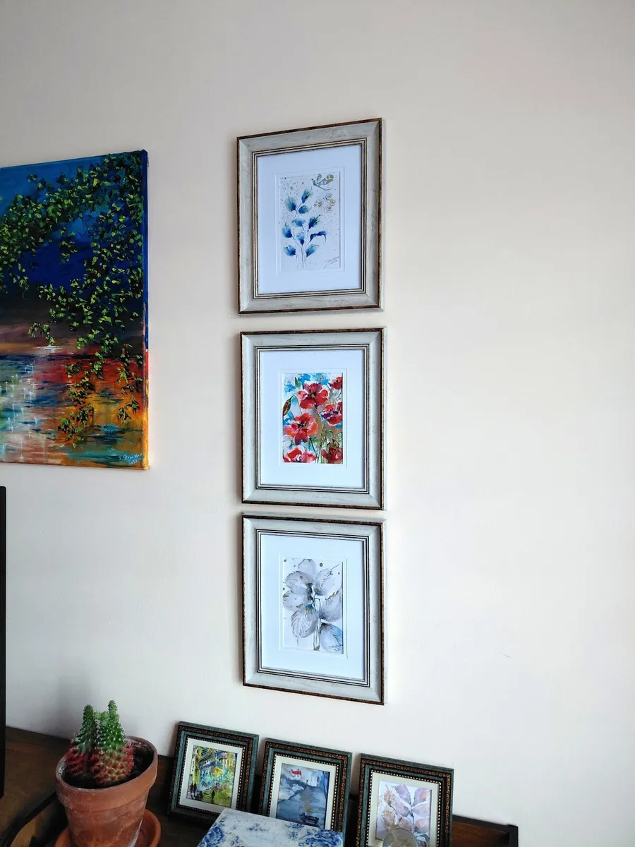 Original Watercolor Abst - Image 2