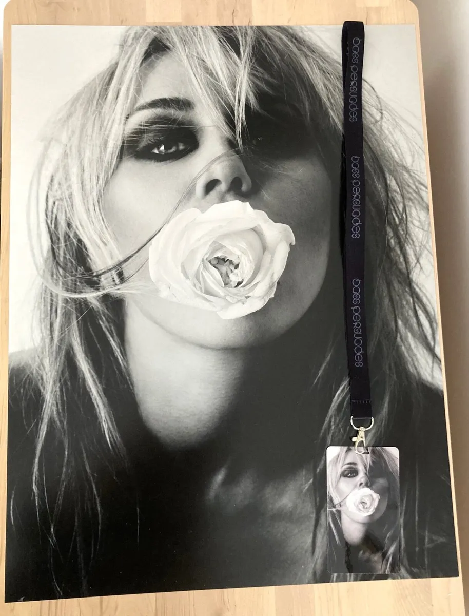 Miley Cyrus Bass Persuades Listening Party Merch